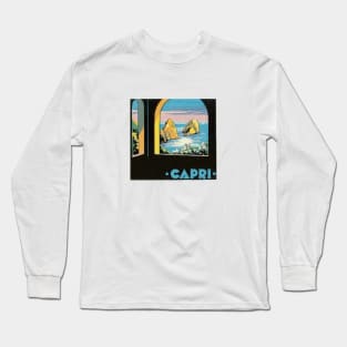 Capri Tourism Long Sleeve T-Shirt